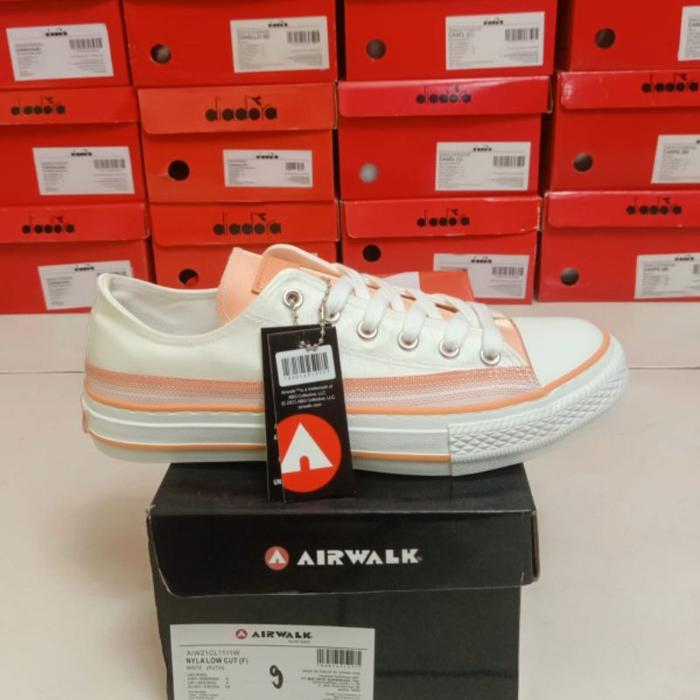 Sepatu Sneakers Wanita Airwalk Nyla Low Cut AIW21CM1111W Original