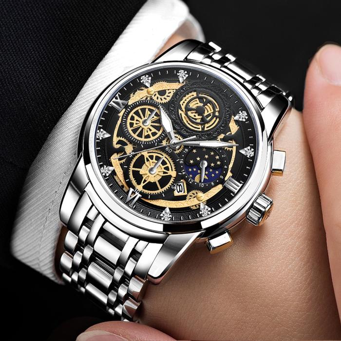 Vava Voom 100% original 2452 Jam tangan murah pria Tahan air watch