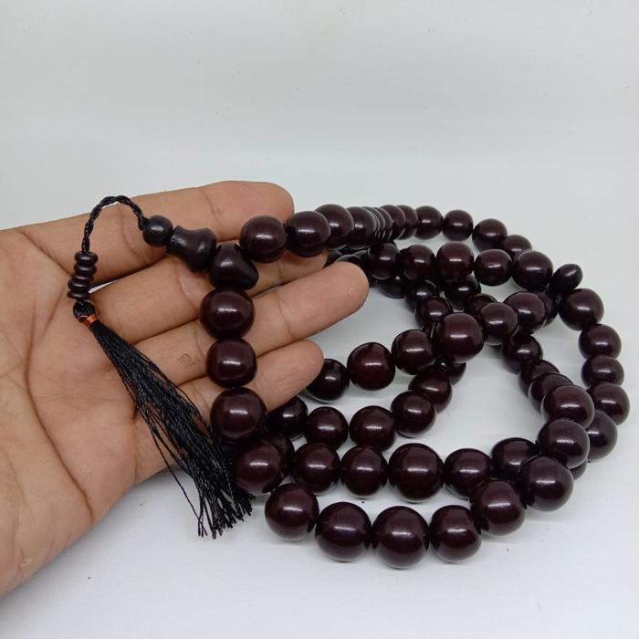 Tasbih biji pocok lontar 12mm tasbih buah lontar asli