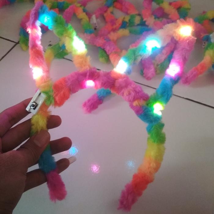 Bando Lampu Kelap-Kelip Lucu Imut