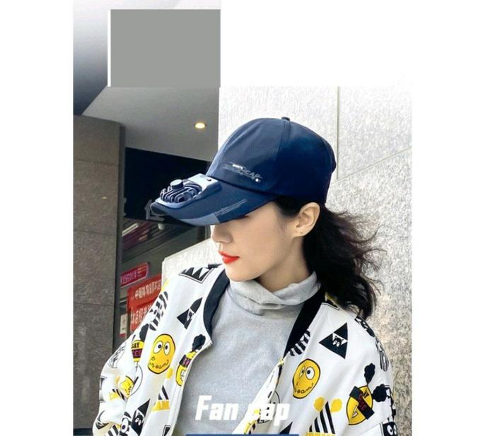 Gap Topi Kipas Anti Kepanasan USB