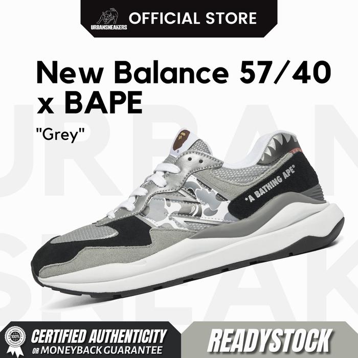 New Balance 57/40 x Bape Grey | M5740BAP