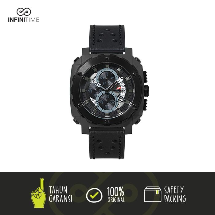 Chronoforce 5323 CF 5323 Full Black Pria ORIGINAL. GARANSI RESMI