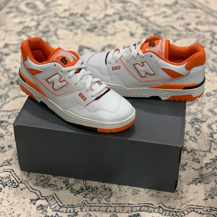 NEW BALANCE 550 SYRACUSE ORANGE 100% ORIGINAL