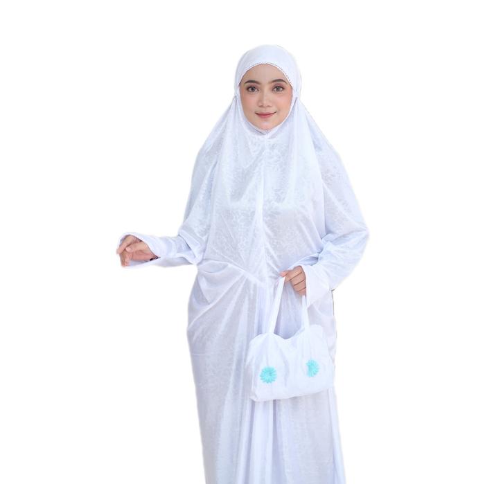 mukena dewasa mukena putih polos mukena terbaru 2021 mukena katun