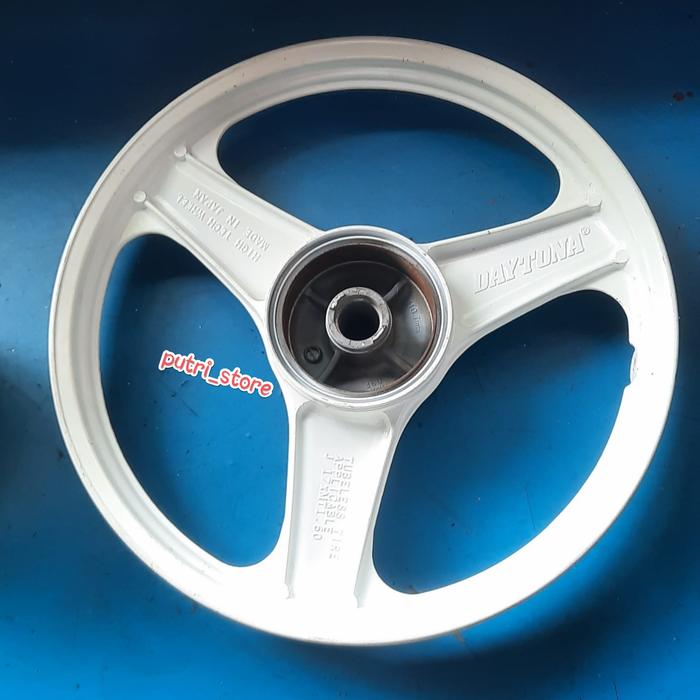 velg daytona yamaha force1 alfa sigma depan tromol