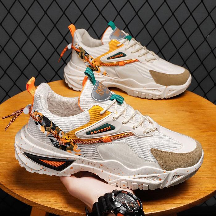 SEPATU SNEAKER AR SPORT PRIA IMPORT