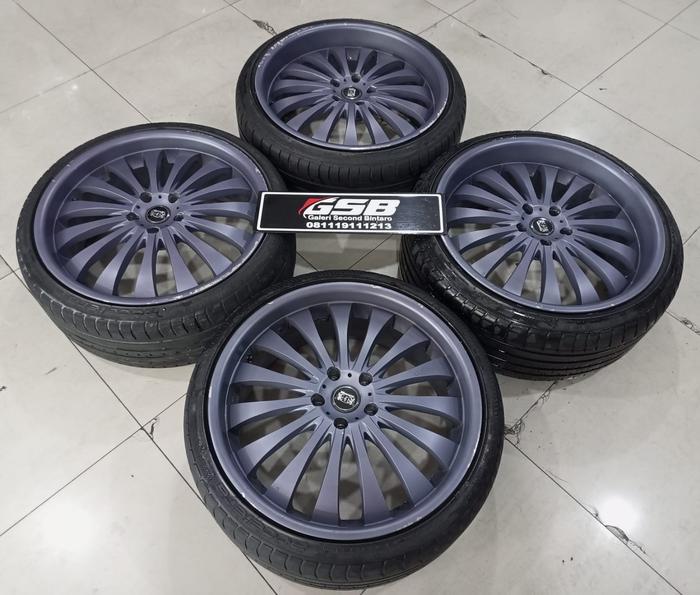 Velg Mobil Copotan JF Luxury Ring 20 Lobang 5x114,3 (Ban Bonus)