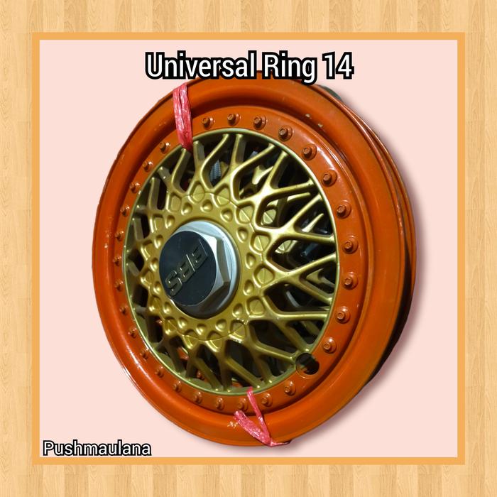 Dop Velg Kaleng Ring 14 - Velg Dop BBS Universal