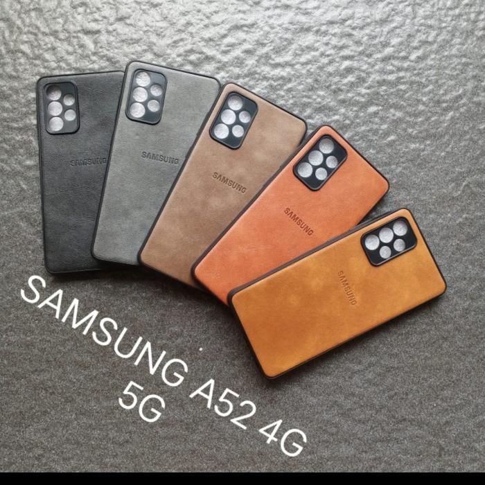 SAMSUNG A32 4G A52 A52S A72 SOFT CASE LEATHER KULIT COVER ULTRA SLIM