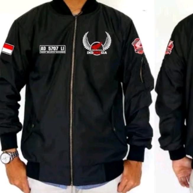Jaket motor jaket honda beat vario 150 custom logo