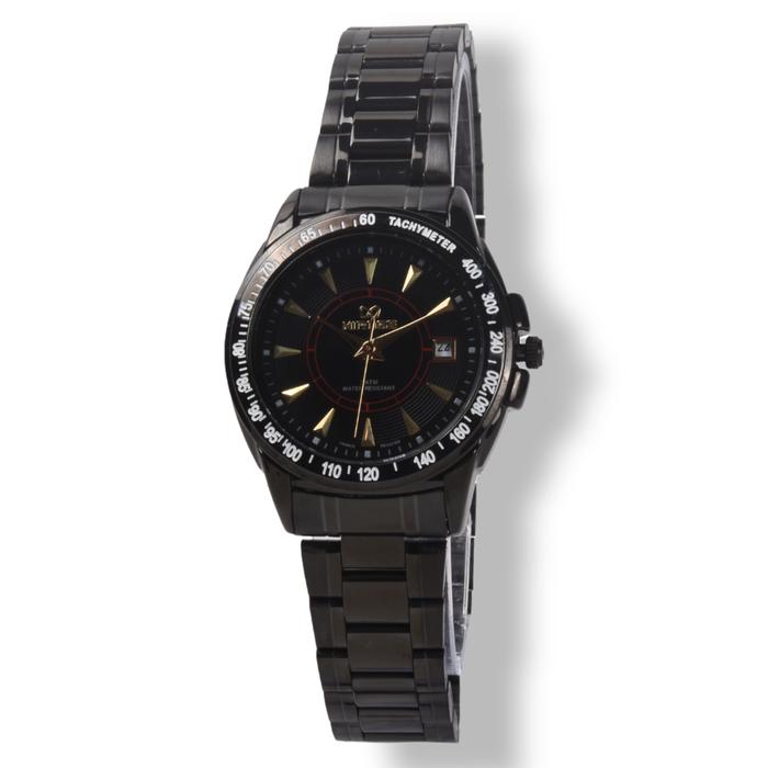 Mirage 7614L-A Jam Tangan Analog Wanita - Black