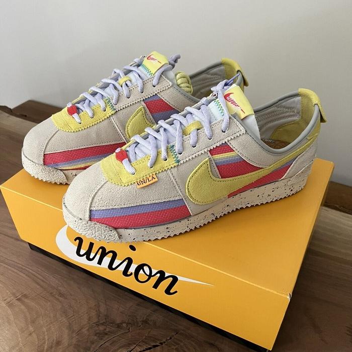 Nike Cortez SP x Union LA "White/Lemon Frost/Grey Fog" Original BNIB
