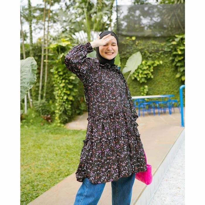Haidee & Orlin Haidee Orlin Zeya Tunik Cania Tunic Dress Blouse Busui