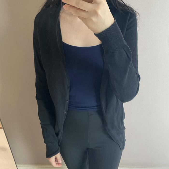 Preloved Thrift Baju ZARA Pakaian Atasan Top Cardigan Knit Rajut