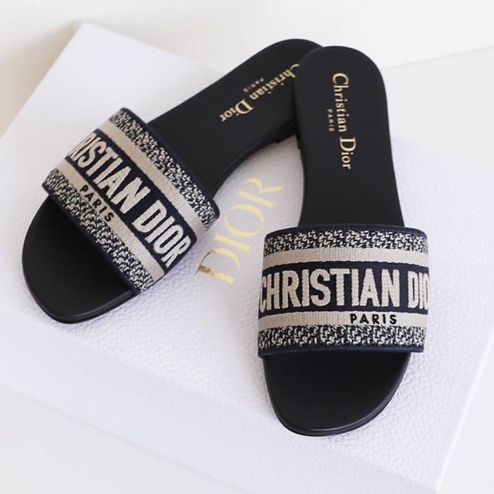 Dior Dway Embroidery Sandal