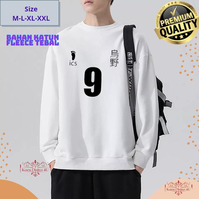 Jaket Ics Haikyuu | Haikyuu Sweater ICS | Hoodie Haikyuu Anime