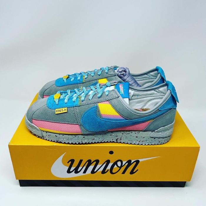 Nike Cortez SP x Union LA "Light Smoke Grey/Blue Fury" Original BNIB