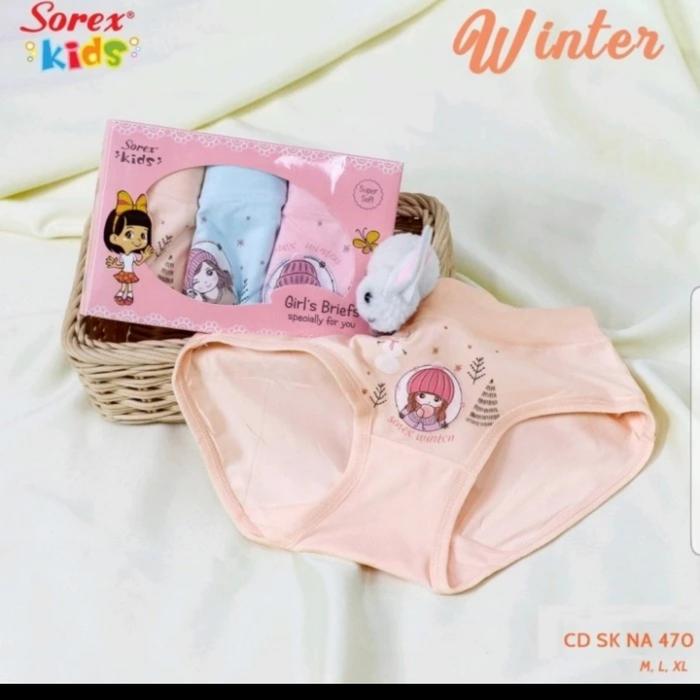 cd celana dalam segitiga anak cewek sorex kids girl na 471
