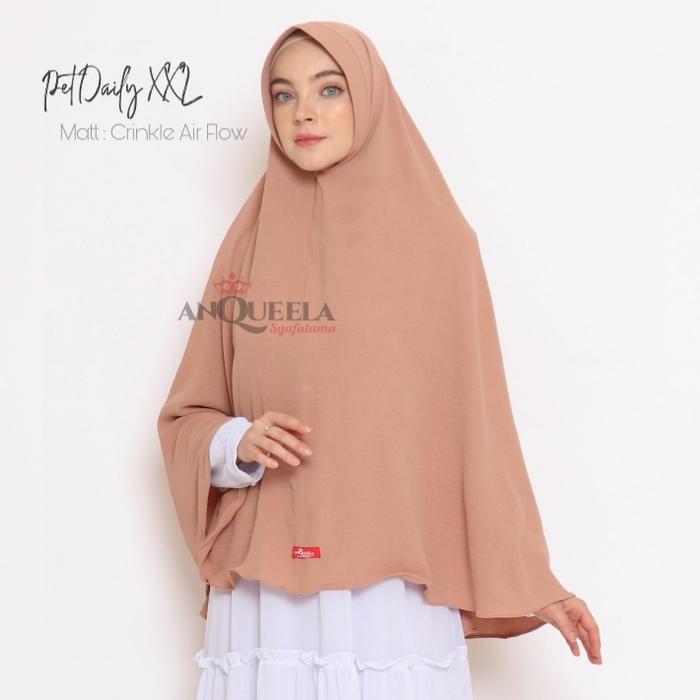 jilbab instant bergo pet daily jumbo cringkel airflow ori anqueela