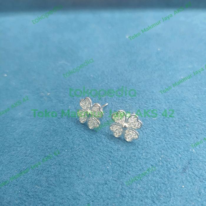 Giwang Clover Sirkon 17k