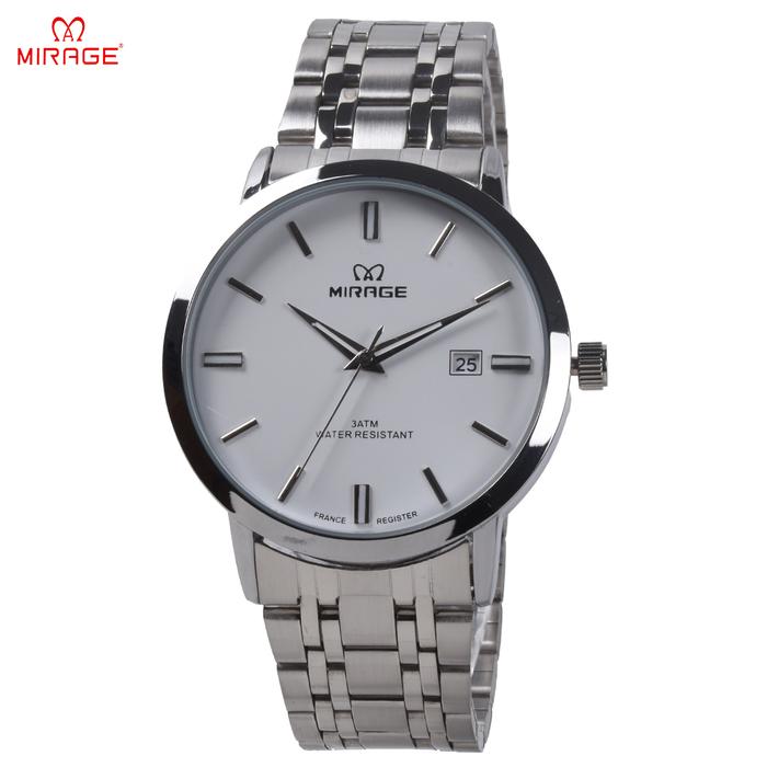 Mirage 8745M-A Jam Tangan Analog Pria - Silver