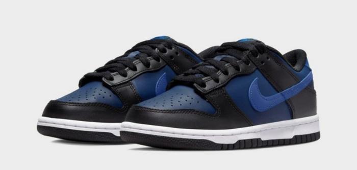 Nike dunk black blue