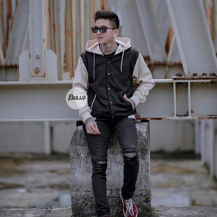 Jaket Baseball / Jaket Hoodie / Jaket Pria / Bully / Jaket 2D