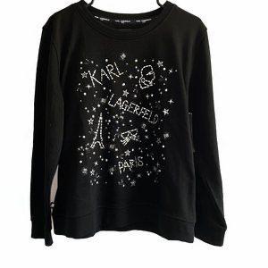 karl lagerfeld shirt black