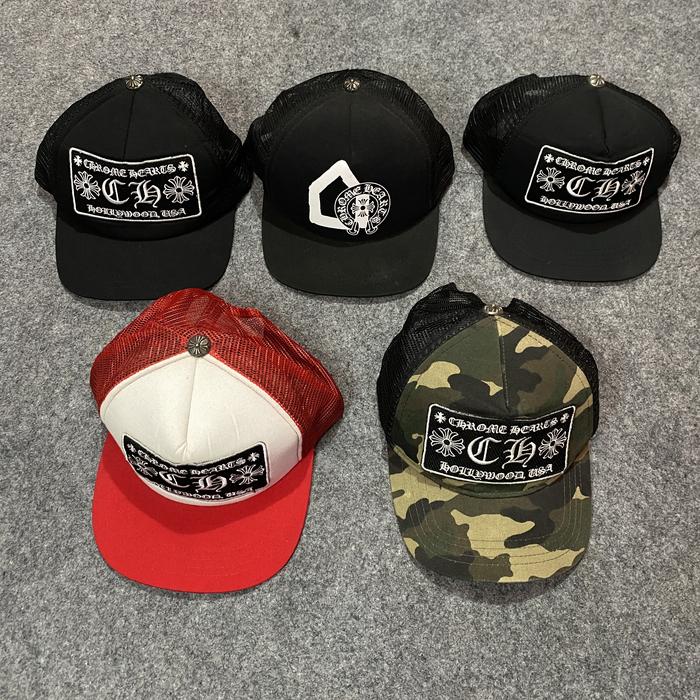 Topi Chrome Heart Hat 5 pcs