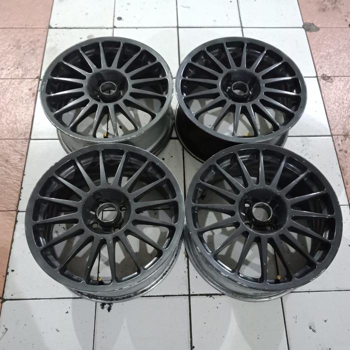 velg mobil second ring 17 pcd 4x100 original untuk Brio,jazz,Yaris
