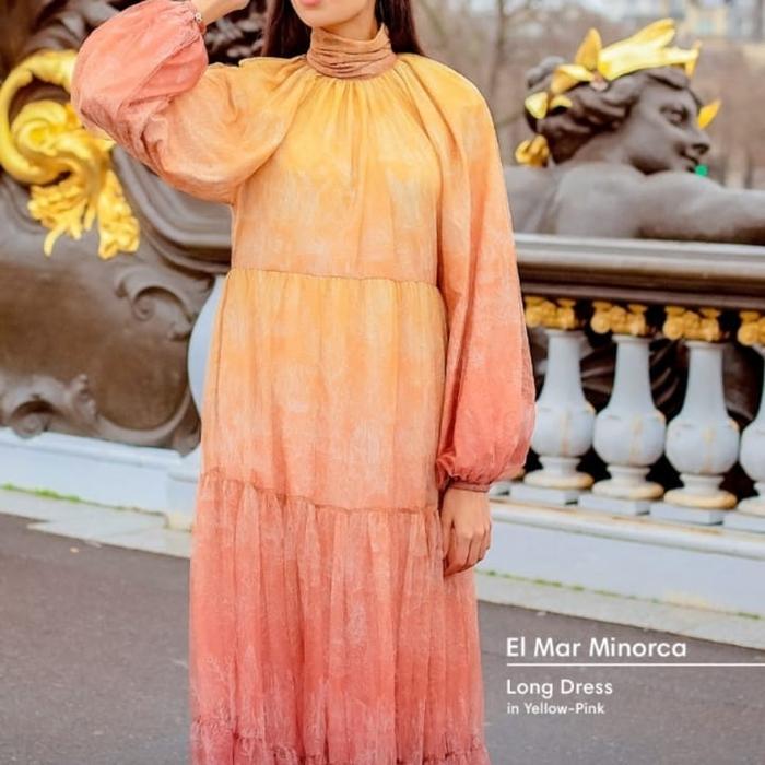 Dress Benang Jarum El Mar Minorca Size M Preloved