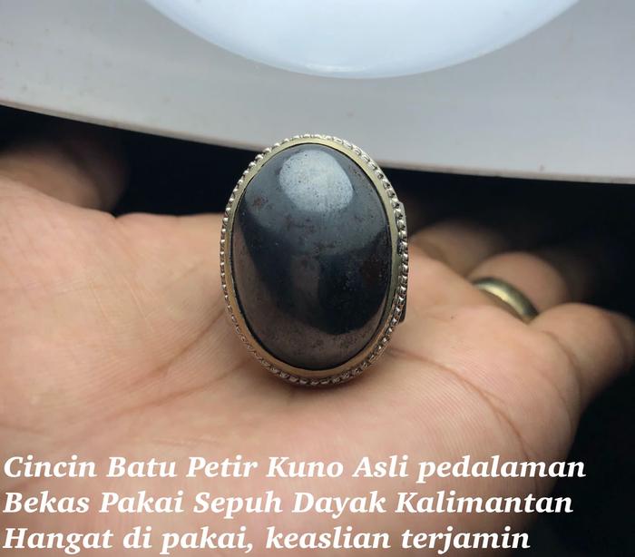 Cincin Batu Petir Kuno Asli