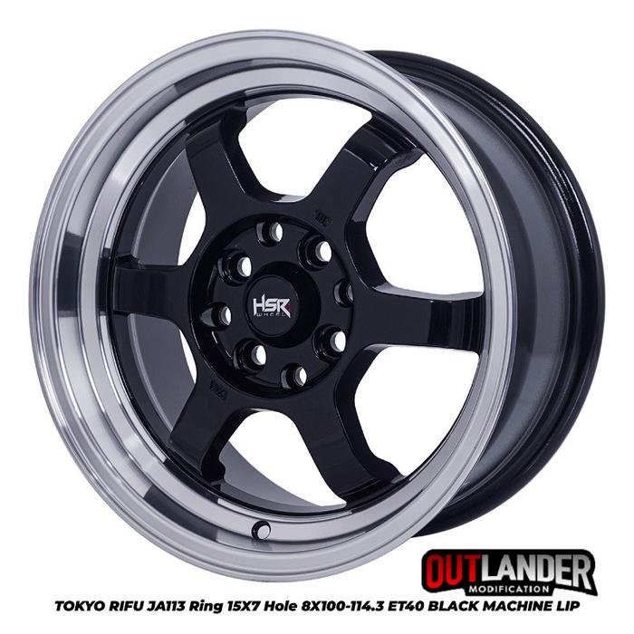 Velg Mobil Shuma, Picanto, Rio Ring 15 Hsr Wheel Tokyo Bml