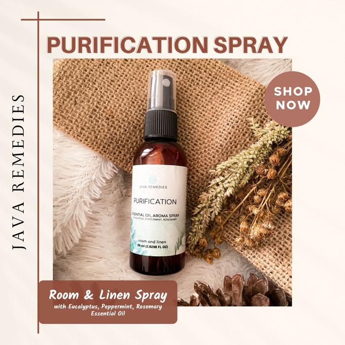 Purification Room & Linen Spray | with Essential Oil