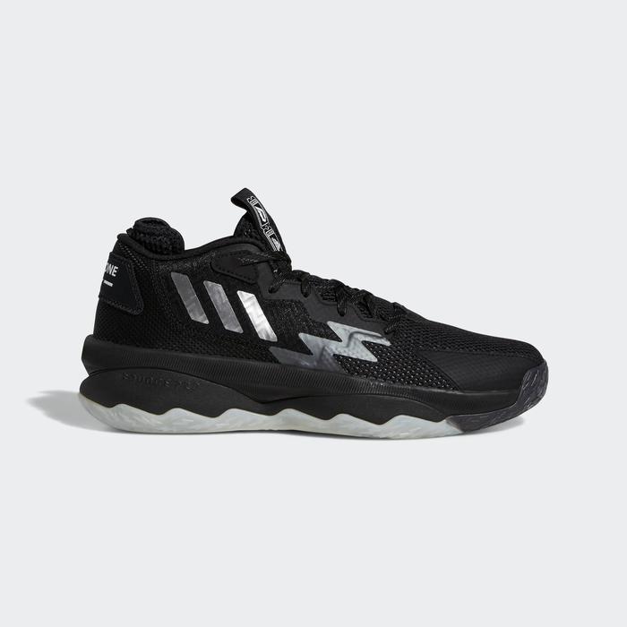 Sepatu Adidas Dame 8 Shoes Black Silver Men Limited Original