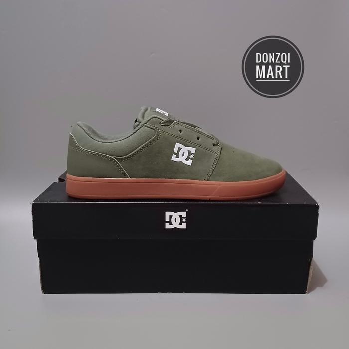 DC Crisis 2 Mens Sneakers Shoes - Olive