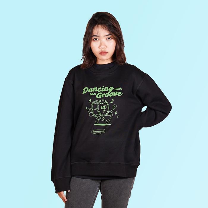 Jaket Drum I Drumaddict Crewneck Groove