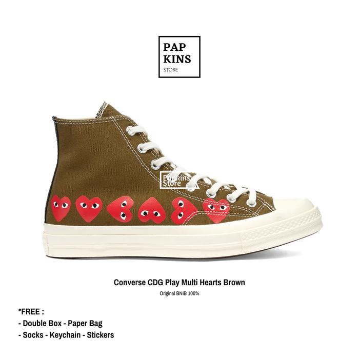 Converse CDG Play High 100% Authentic / sneakers converse original