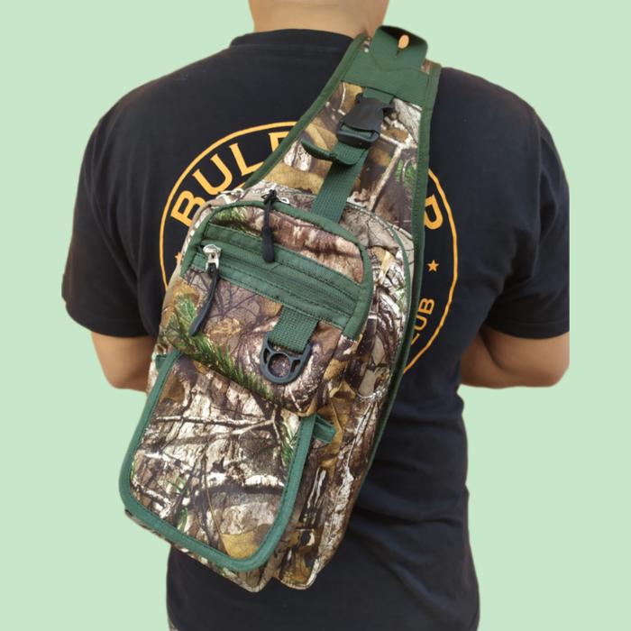 Tas Selempang Camo Real tree Sling Bag Camo Tas Hunting Murah Terbaru
