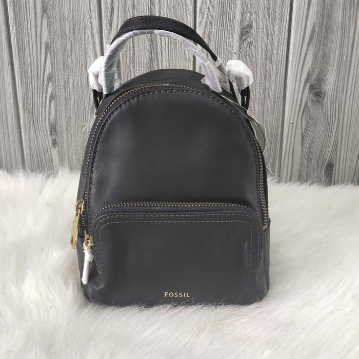 tas wanitaFOSSIL maisie mini backpack black