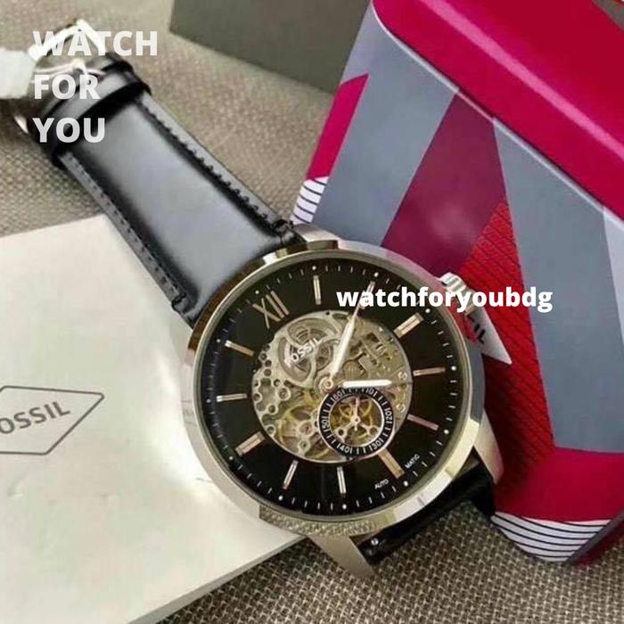 Jam Tangan Pria Fossil Arloji Pria Automatic ME 3153 Ori ME3153 48mm