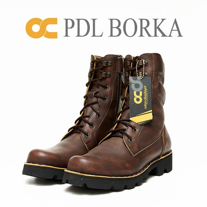 SEPATU SAFETY KULIT ASLI PRIA ODON CIBADUYUT,OC BORKA
