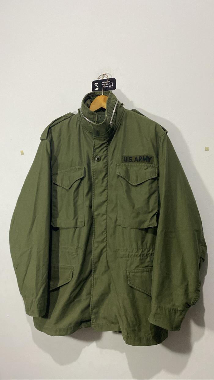 M65 Jacket OG107 thn 70's Size Medium Reguller