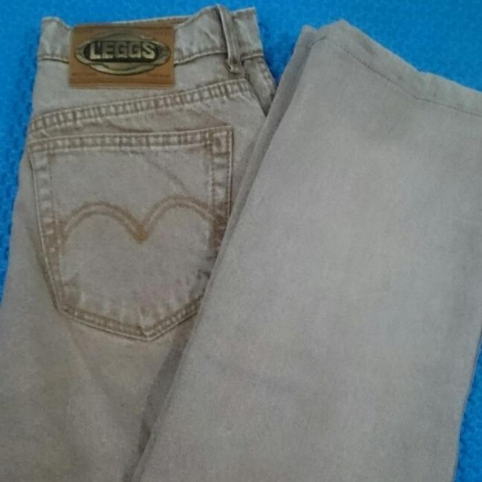 Celana Jeans Leggs Coklat Women Size S