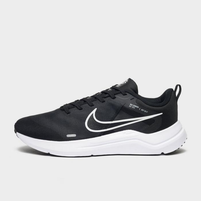 Sepatu Nike Downshifter 12 Black White Men's Original
