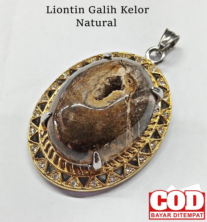 Liontin Batu Fosil Galih Kelor Combong