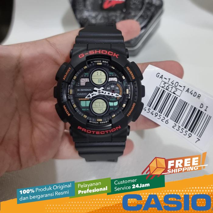 CASIO ORIGINAL PRIA G-SHOCK GSHOCK GA 140 1A4 GSHOCK GA-140-1A4 GA140