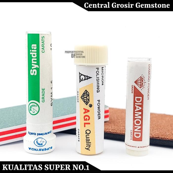 Paket Komplet Serbuk Intan Kulit Poles Spartax