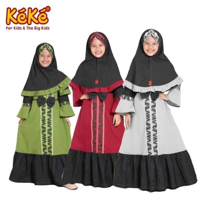 Qonitah Project Gamis Anak GM SR 181907 Keke Baju Busana Muslim QP01